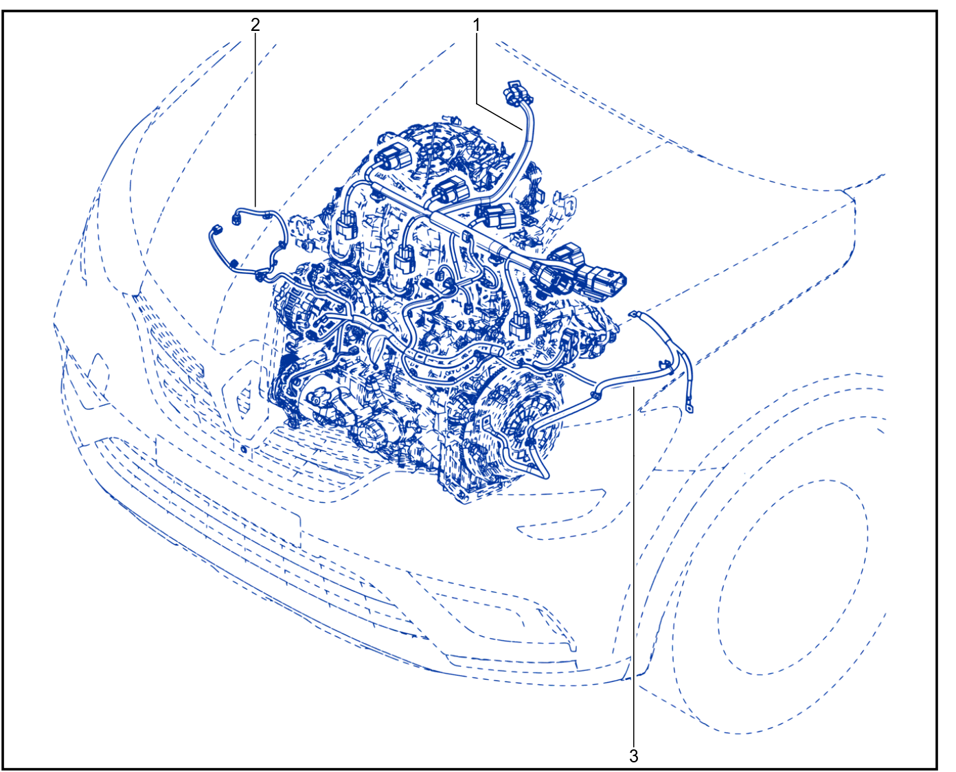 Wiring - Engine Components - 01093906