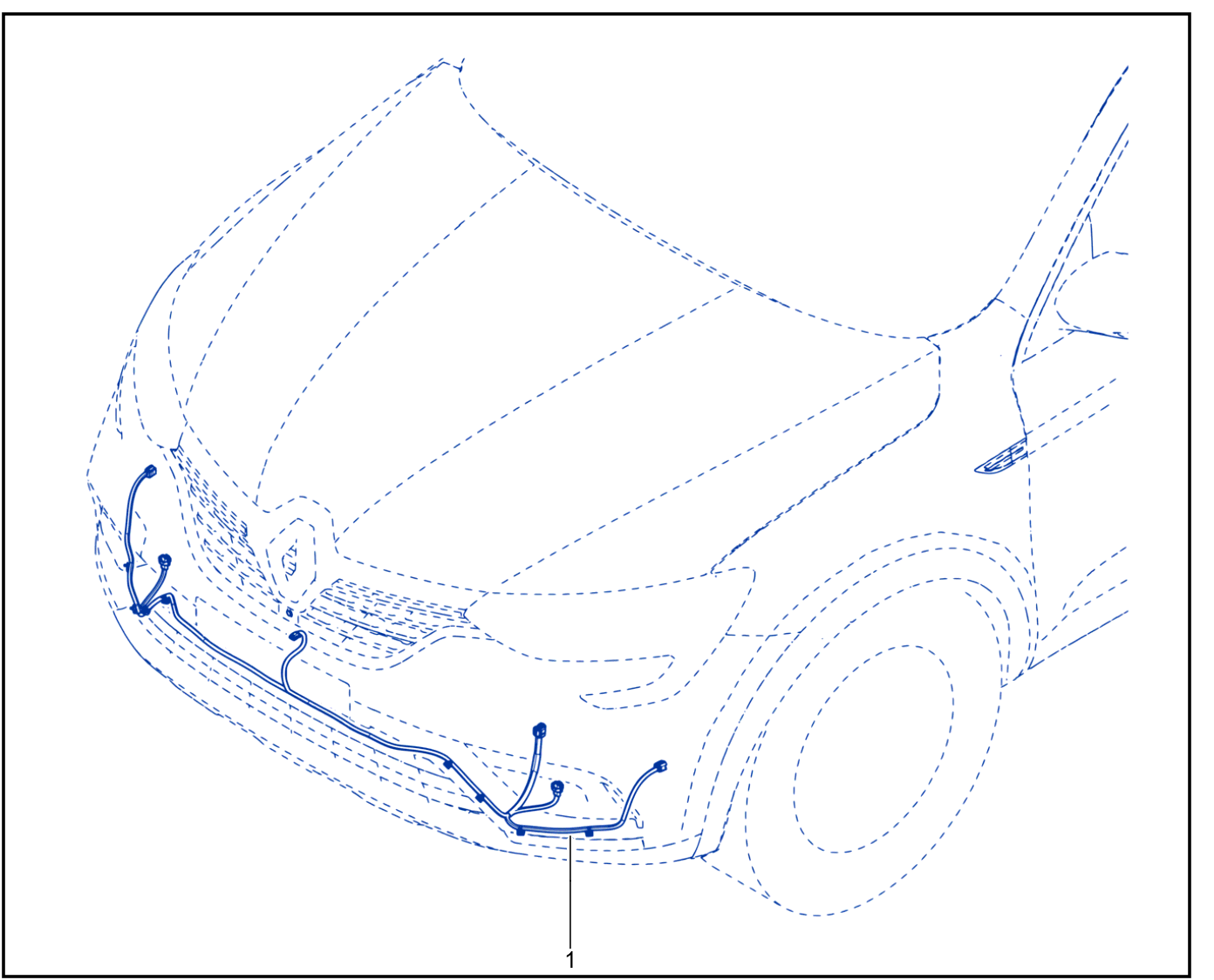 Wiring - Front End Panel Components - 01093908