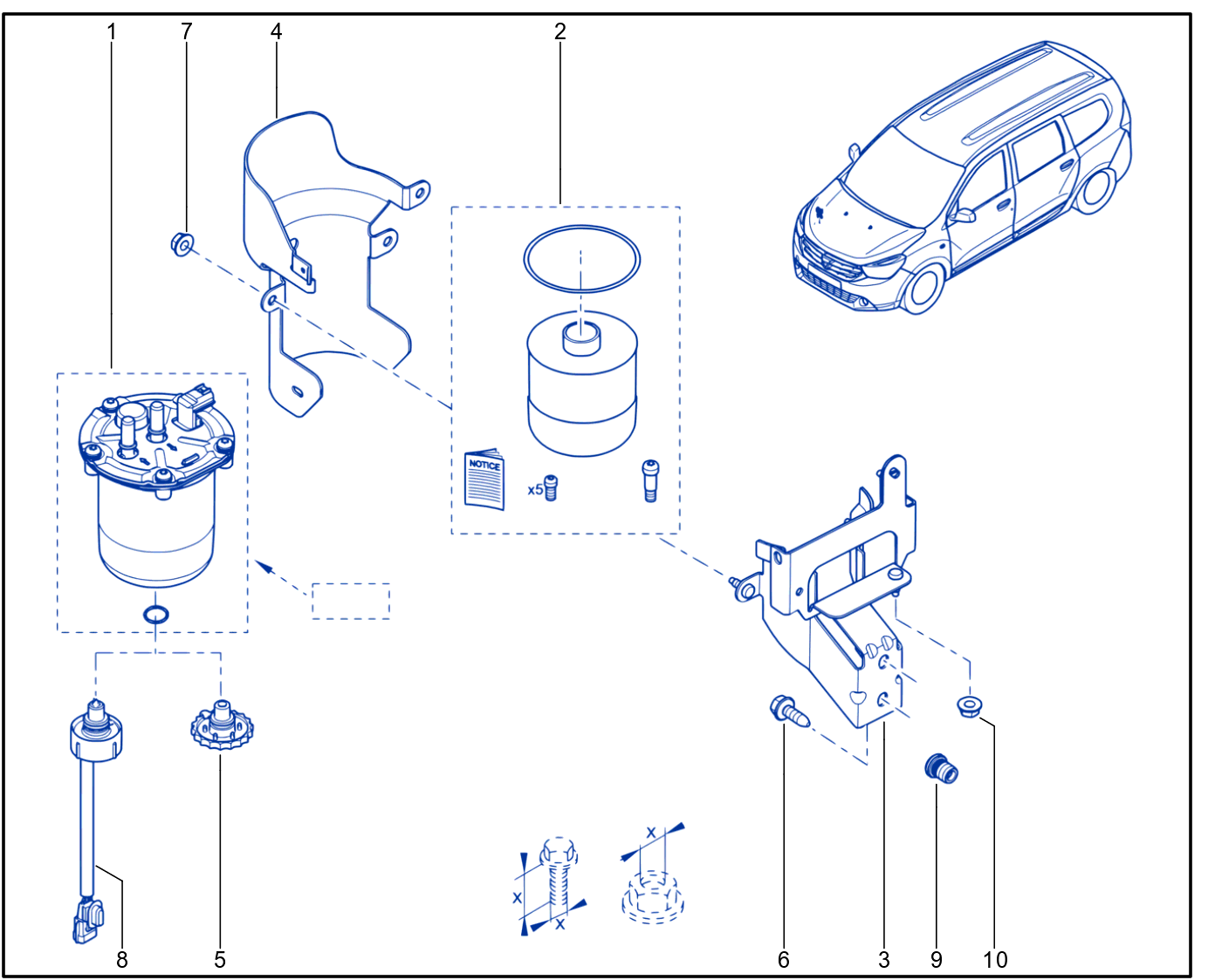 Fuel Filter - 01093971