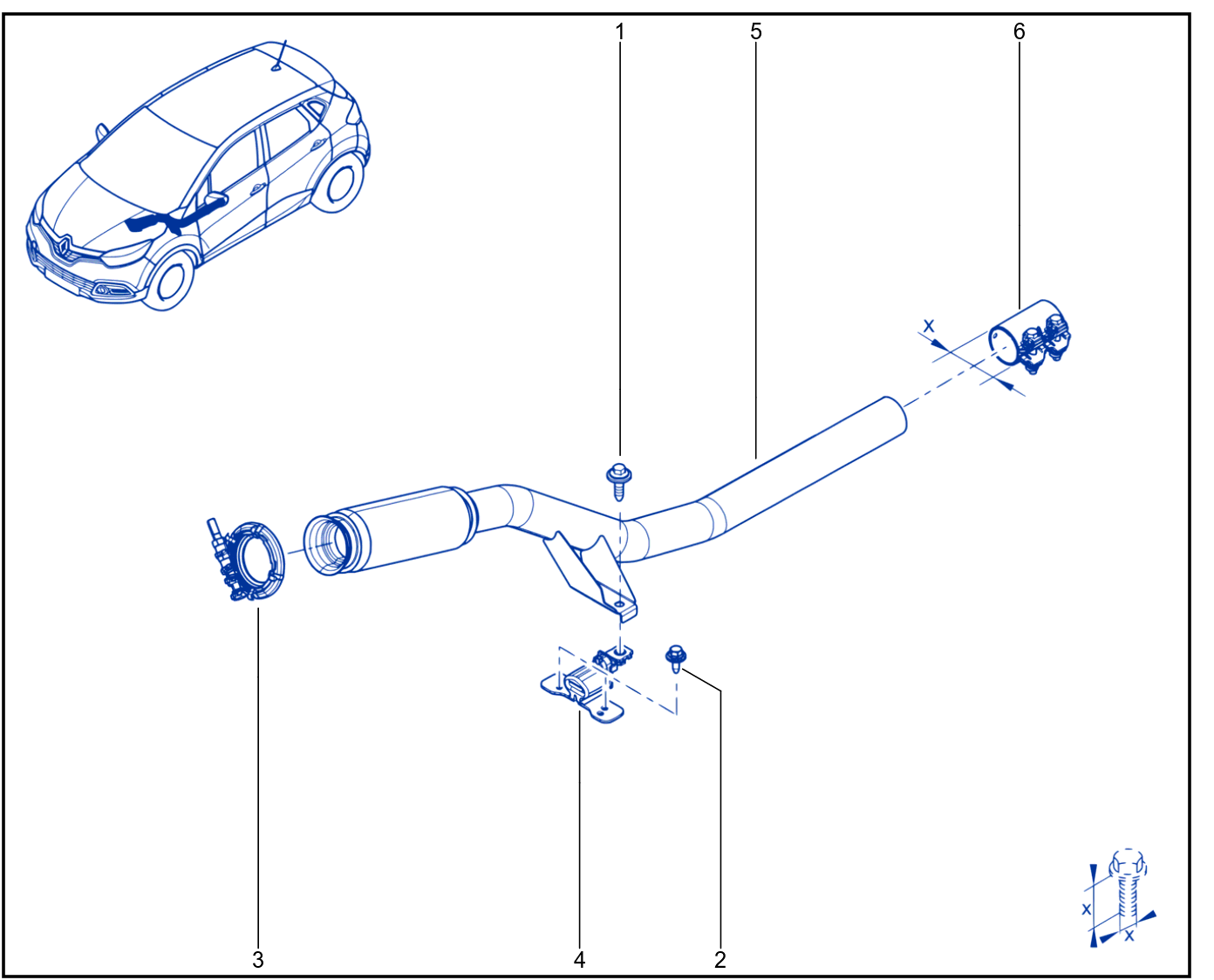 Exhaust Pipe - 01094229