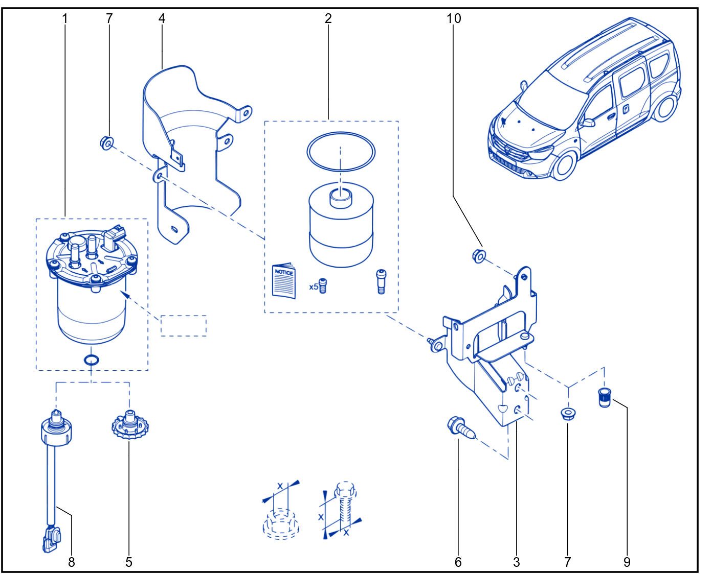 Fuel Filter - 01094251