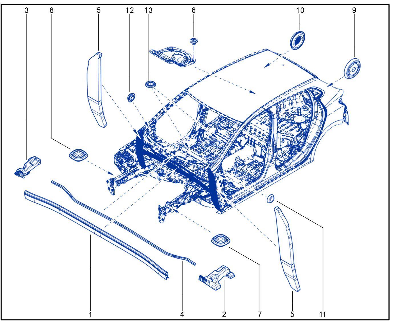 Bodywork Sealing - 01094275