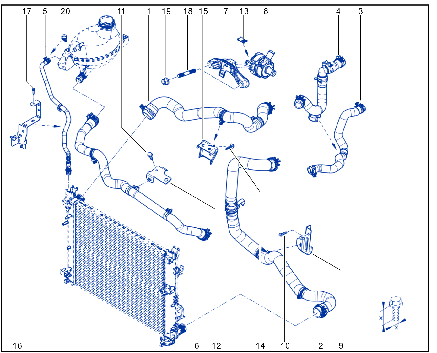 Coolant Circuit - 01094440