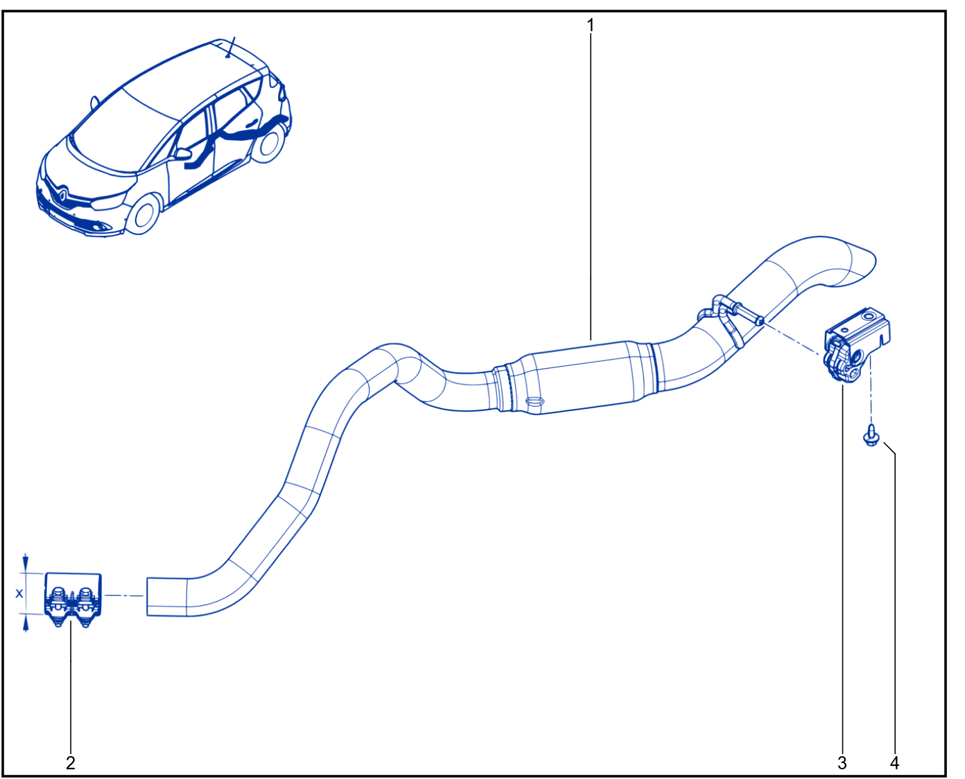 Exhaust Pipe - 01094478