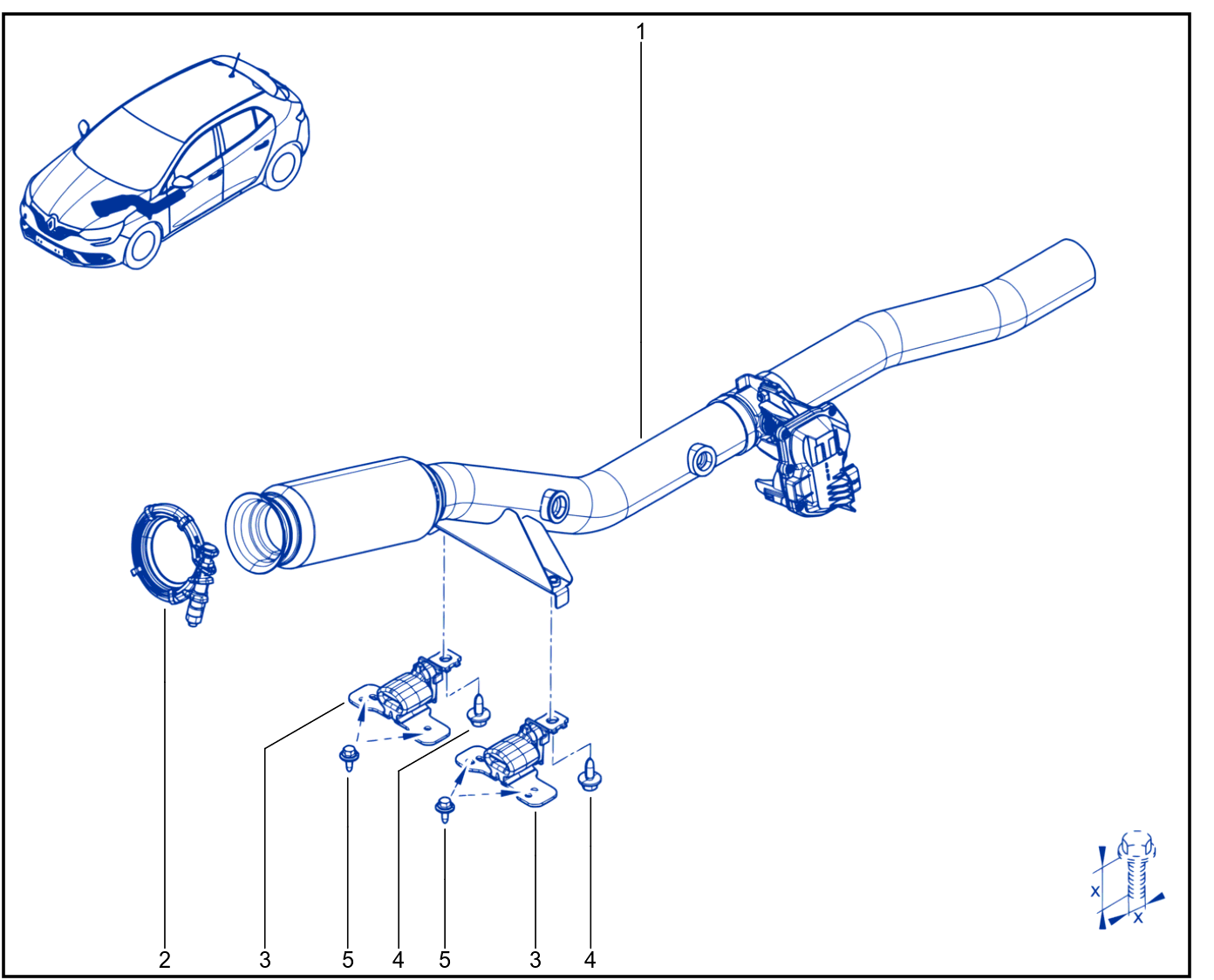 Exhaust Pipe - 01094537