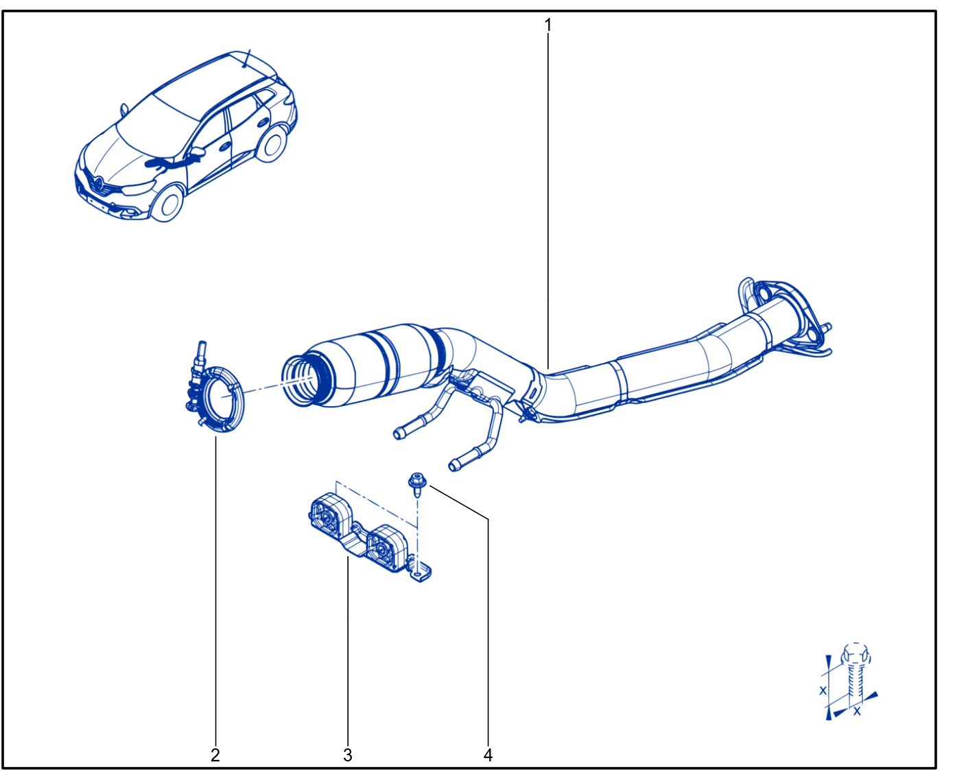 Exhaust Pipe - 01094601