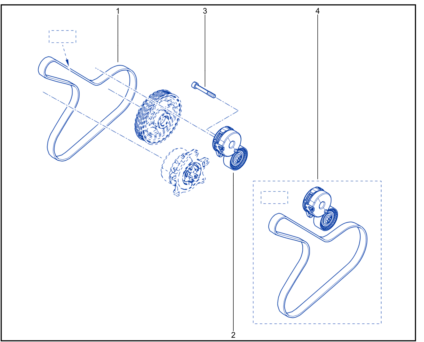 Tensioner - Belt - 01094800