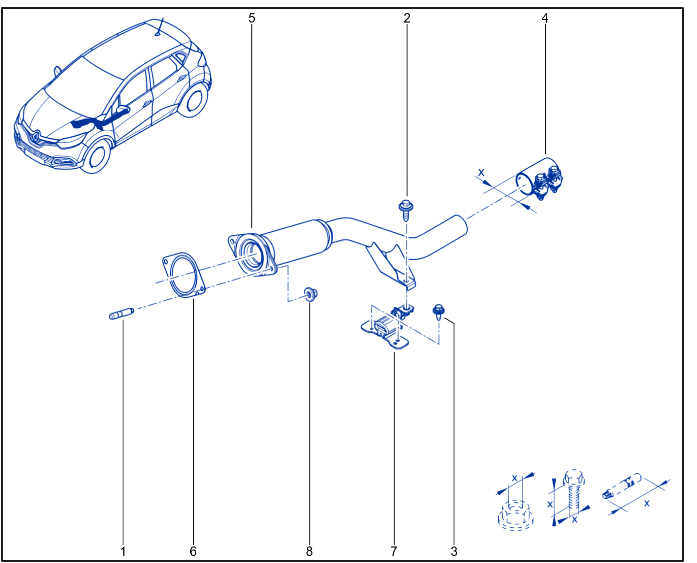 Exhaust Pipe - 01094884