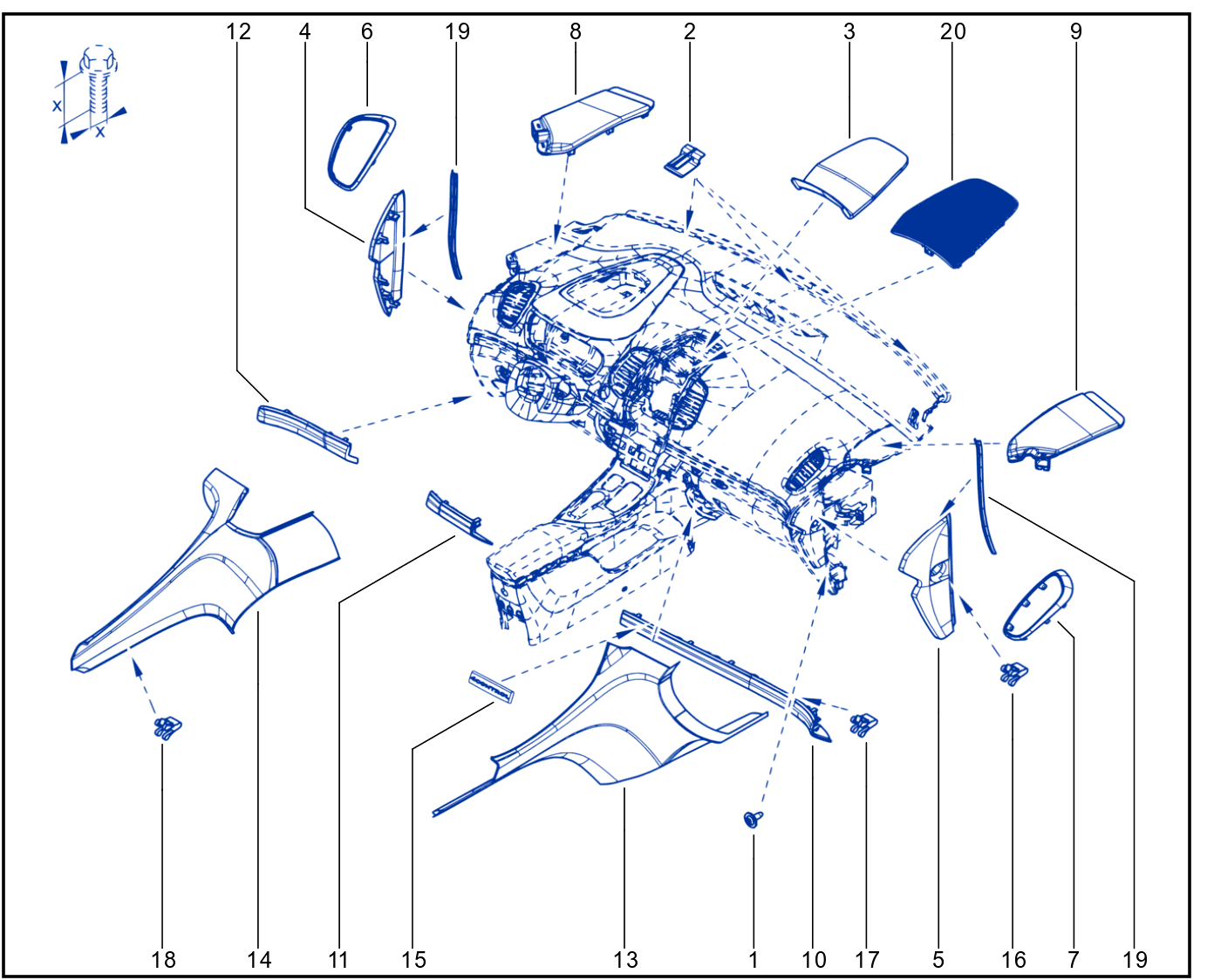 Driver'S Position Detail - 01095070