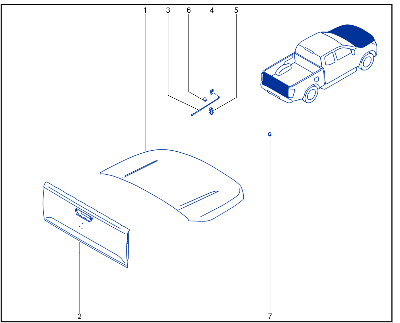 Front Opening Element Panelwork - 01095127