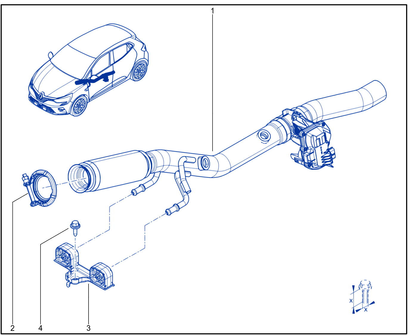 Exhaust Pipe - 01095192