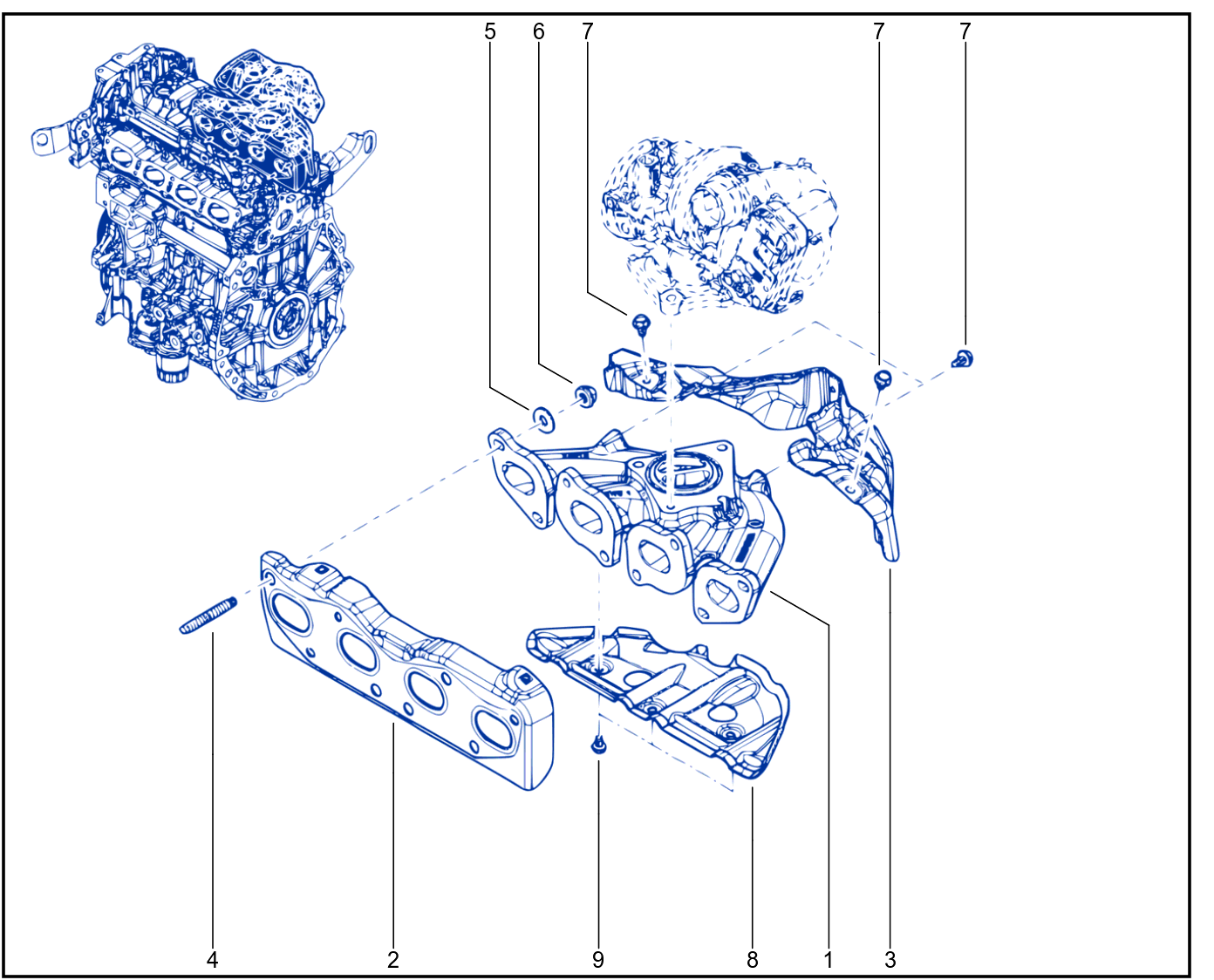 Exhaust Manifold - 01095198