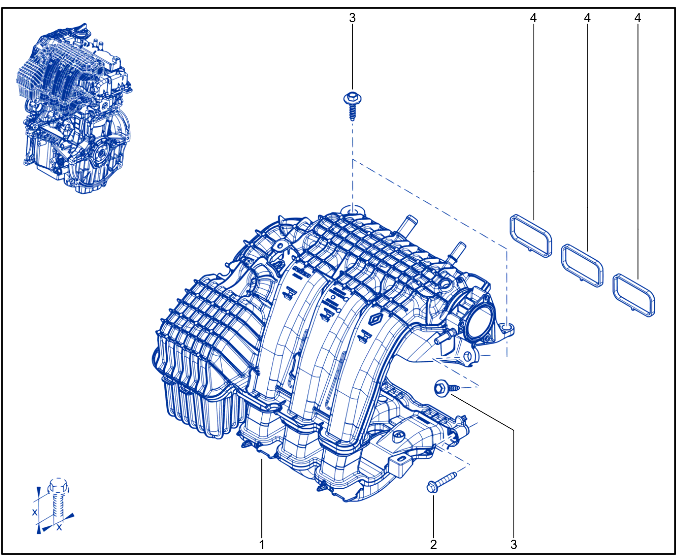 Inlet Manifold - 01095336