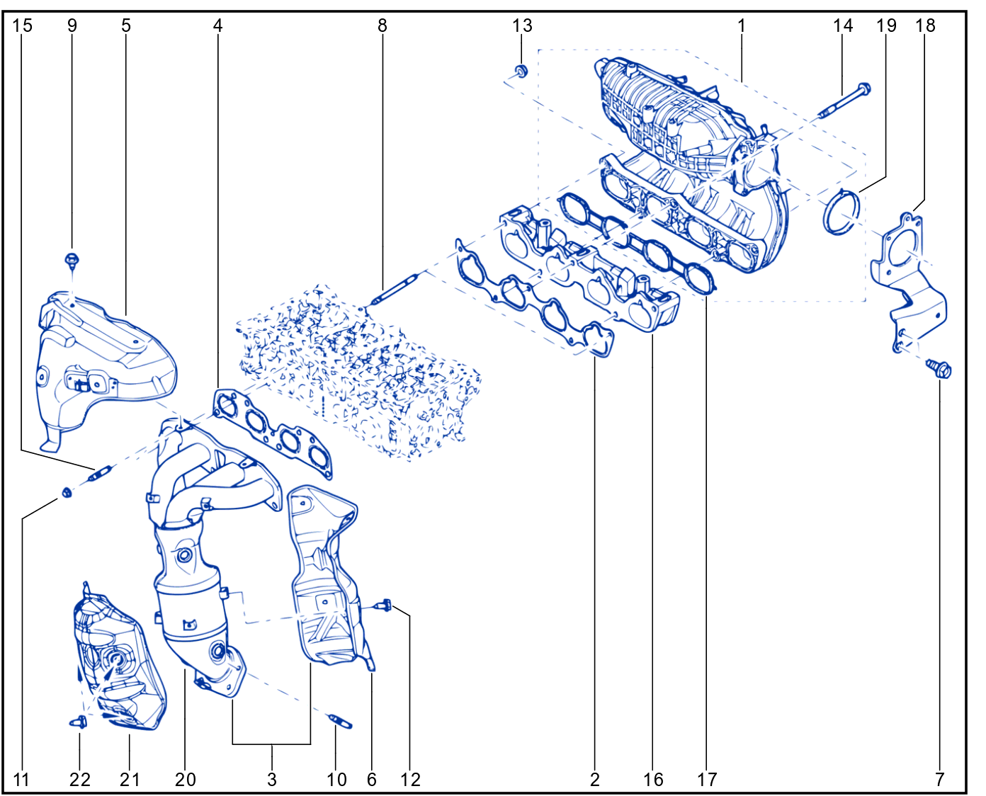 Inlet Manifold - 01095551