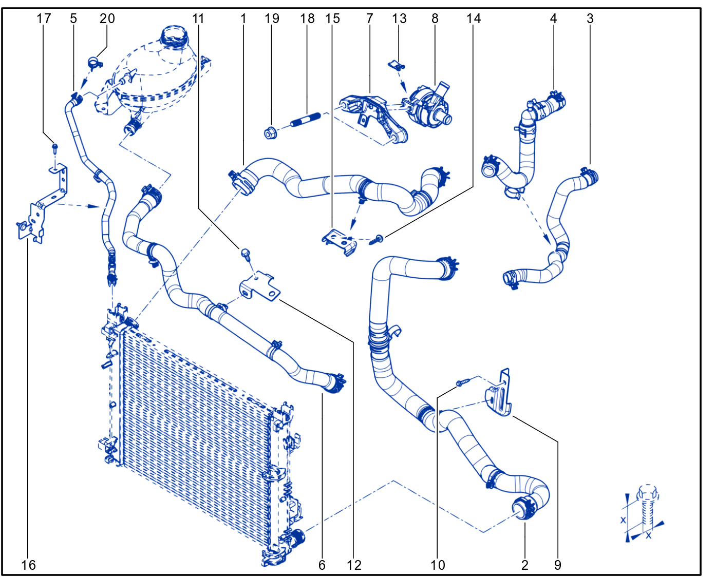 Coolant Circuit - 01095573