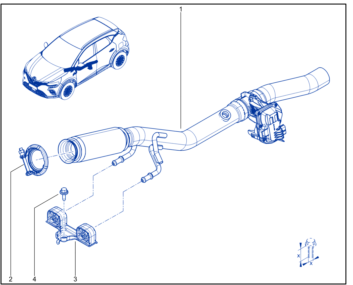 Exhaust Pipe - 01095712