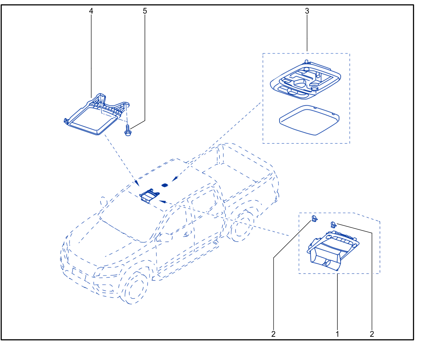 Luggage Compartment Lighting - 01095944