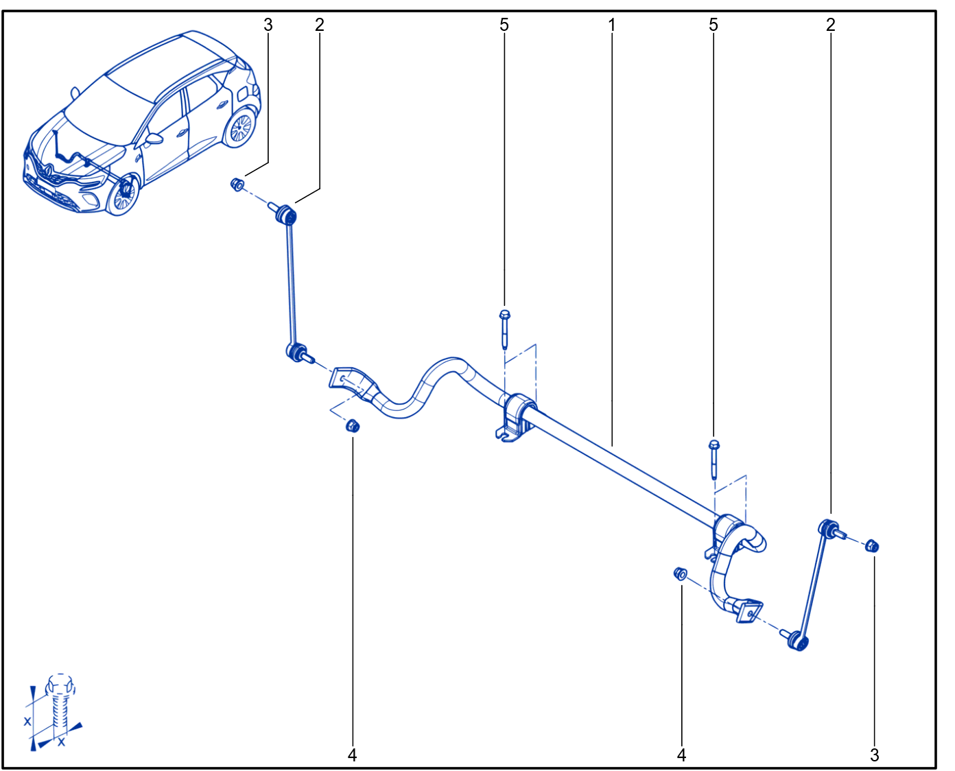 Front Anti-Roll Bar - 01095963