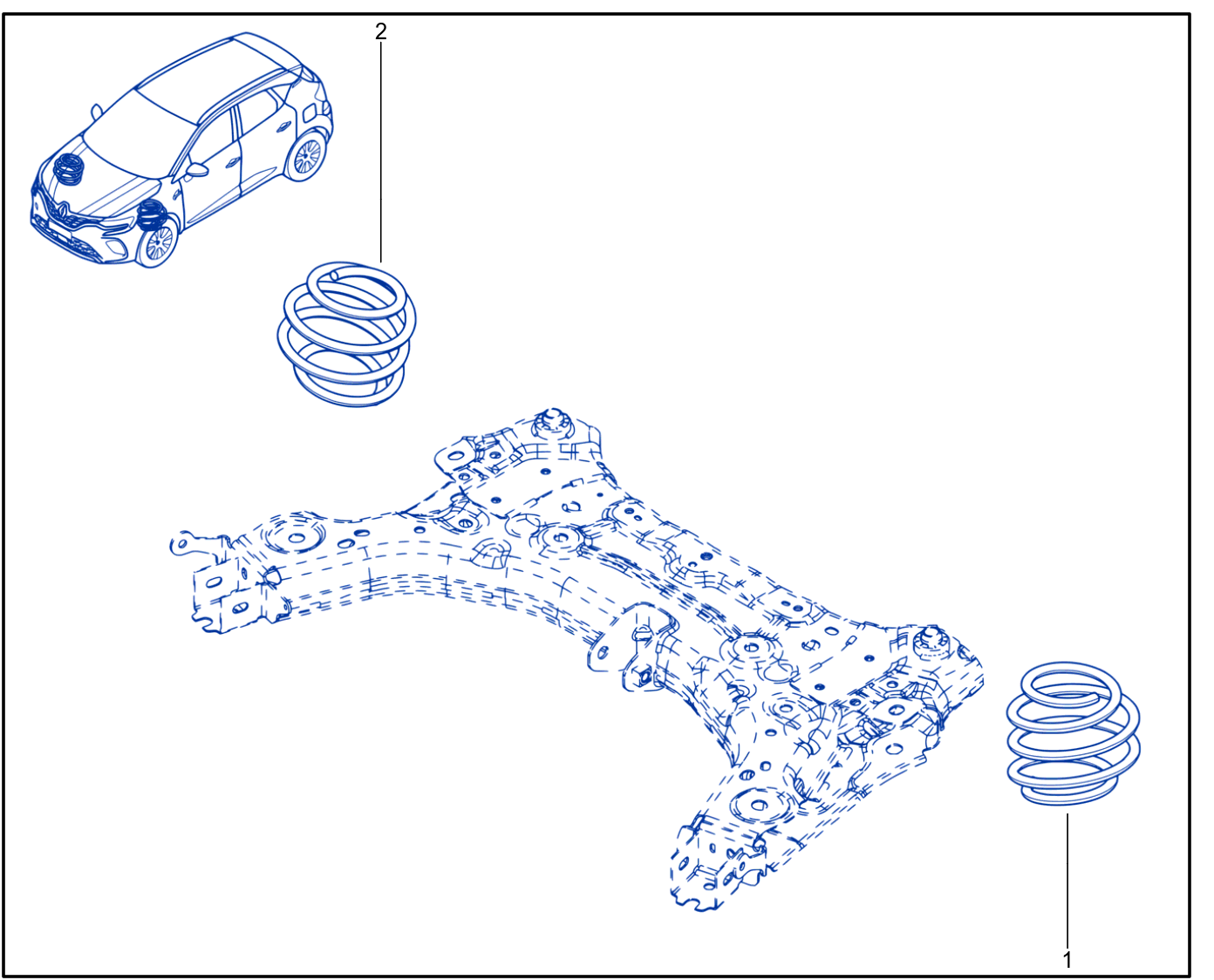 Front Axle Component - 01095964