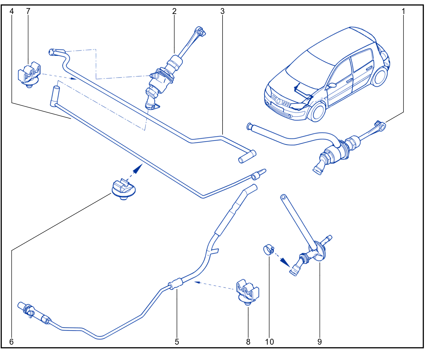 Clutch Control - 01095976