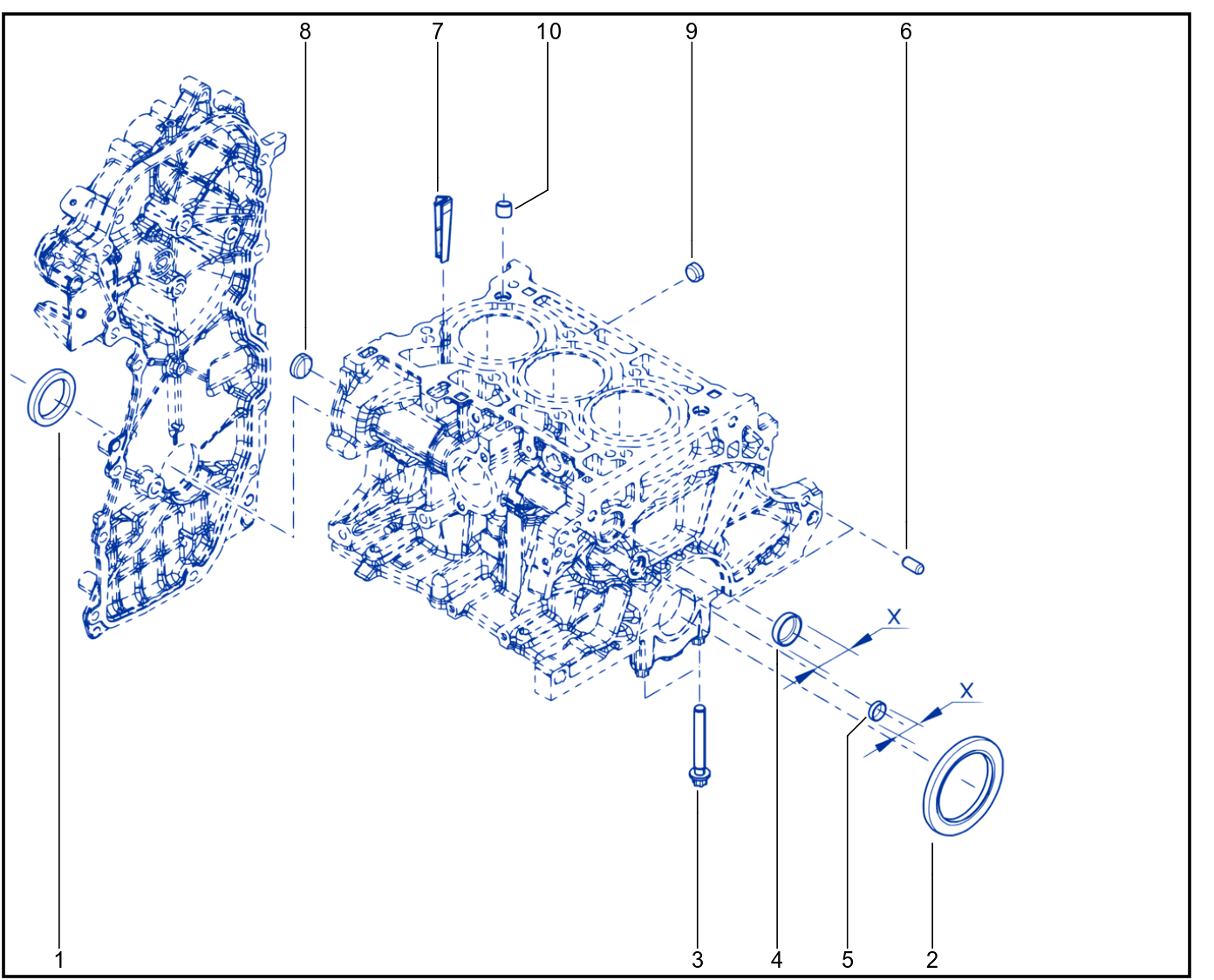 Cylinder Block - 01095993