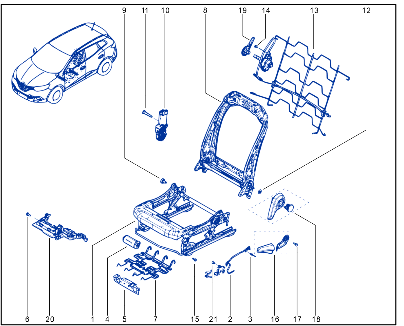 Frame - Runner - 01096025