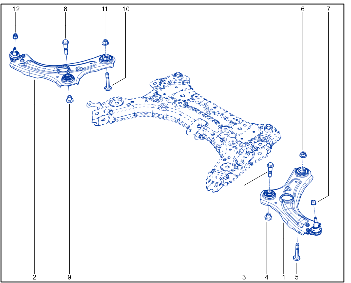 Front Axle Component - 01096145
