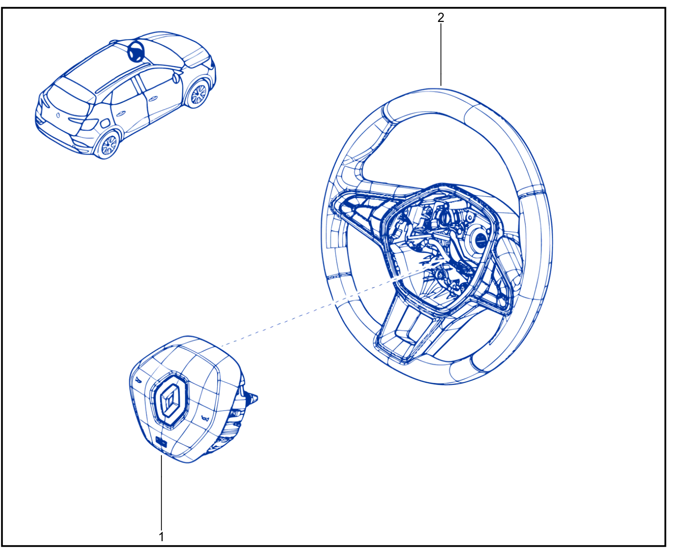 Steering Wheel - 01096227