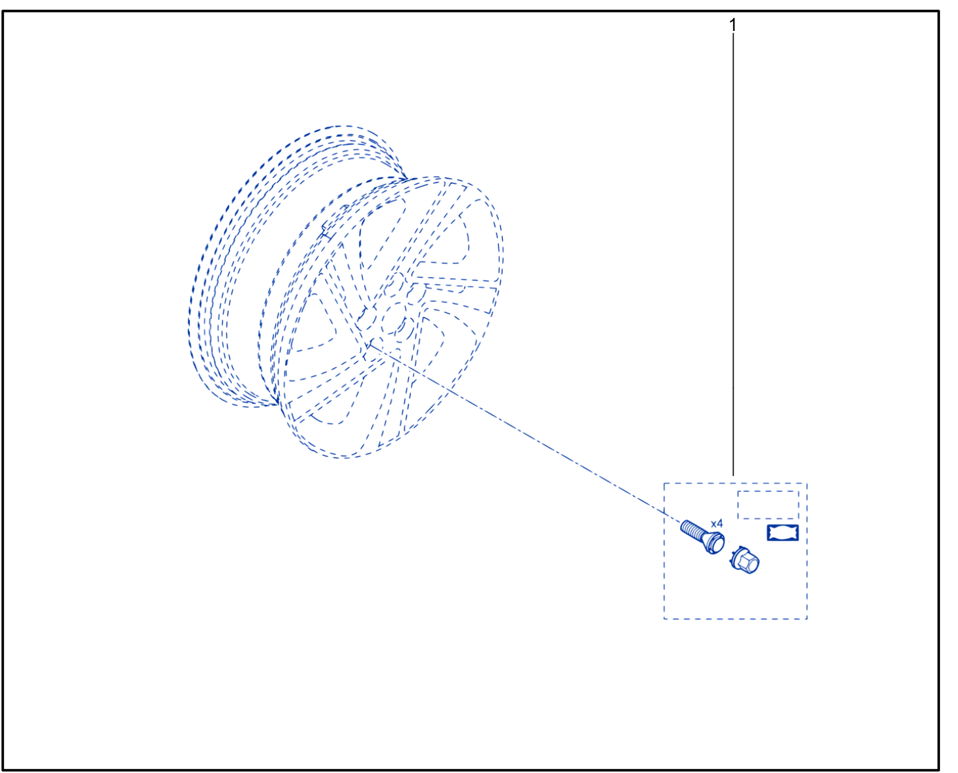 Wheel Nut - 01096262