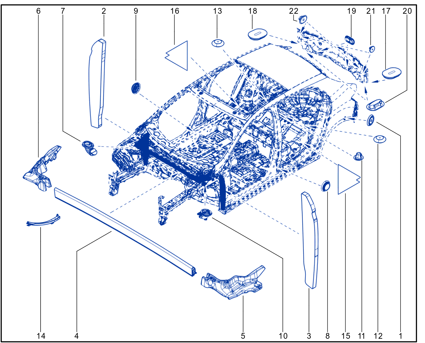 Bodywork Sealing - 01096287