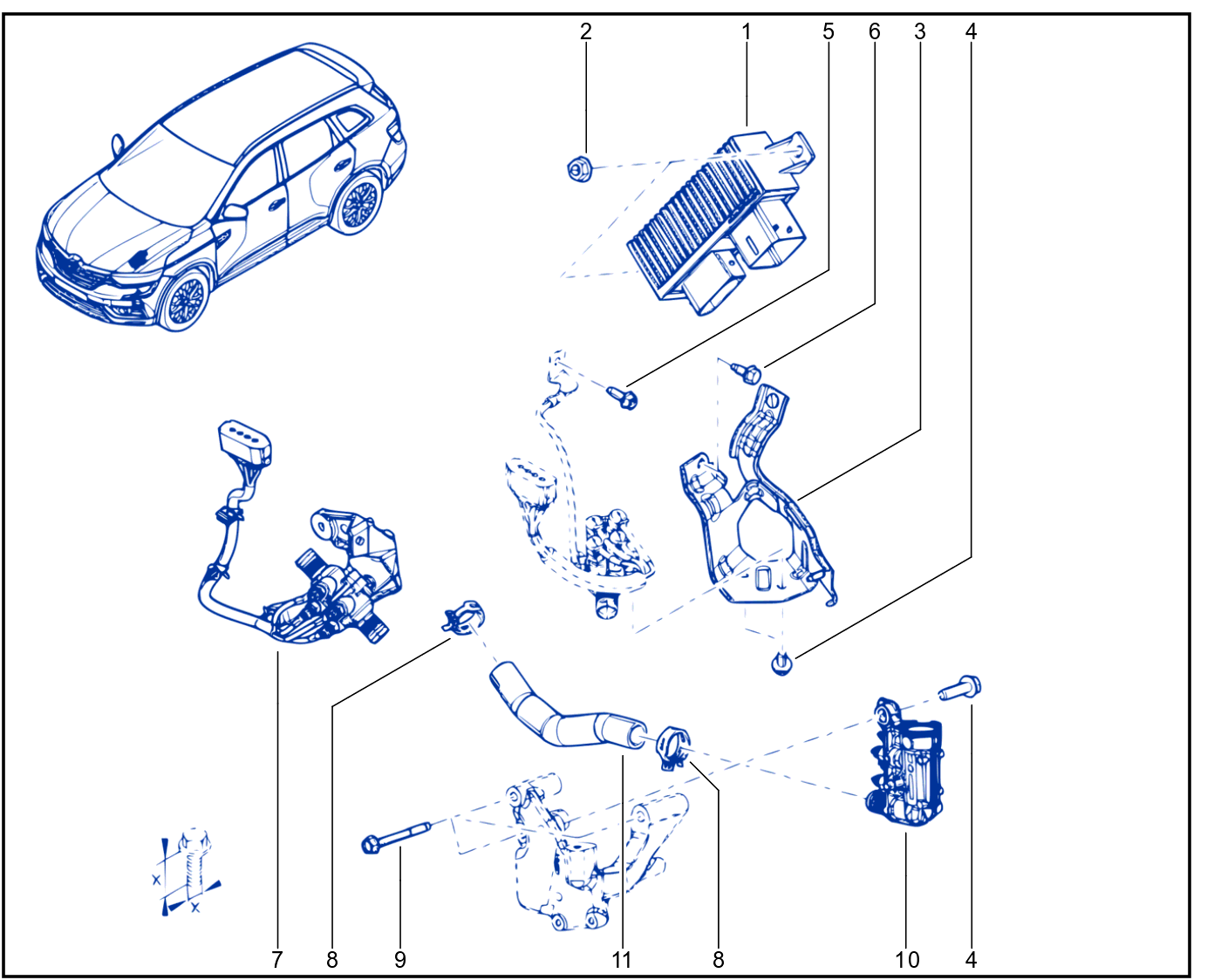 Passenger Compartment Filter - 01096293