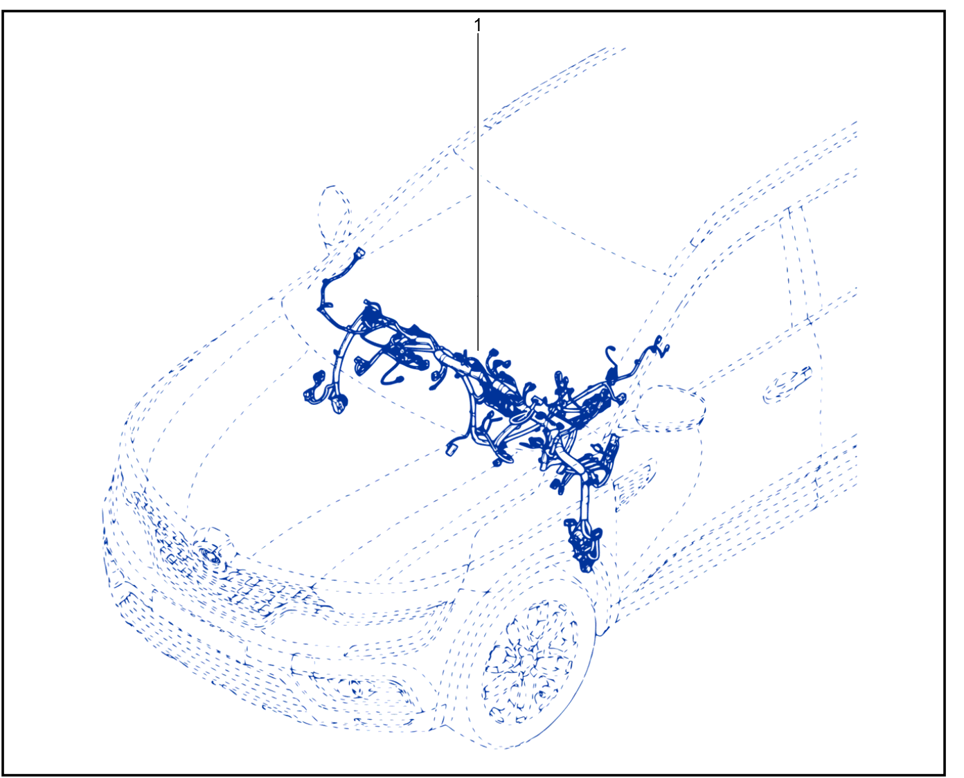 Wiring - Passenger Compartment Components - 01096324
