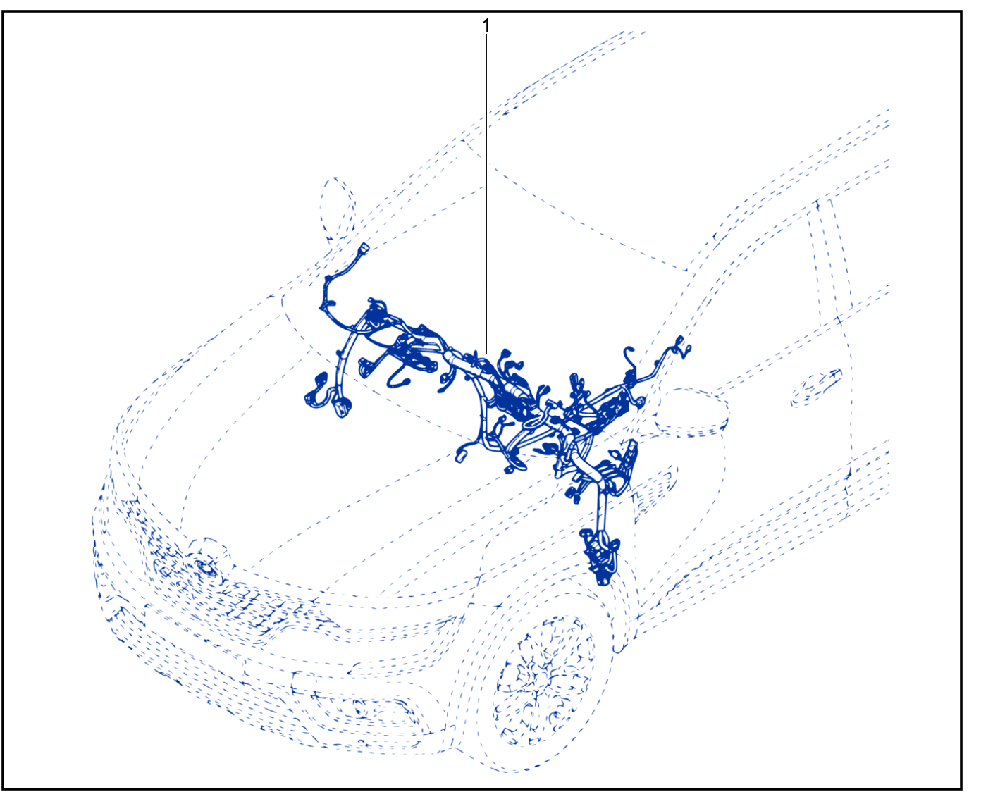 Wiring - Passenger Compartment Components - 01096326