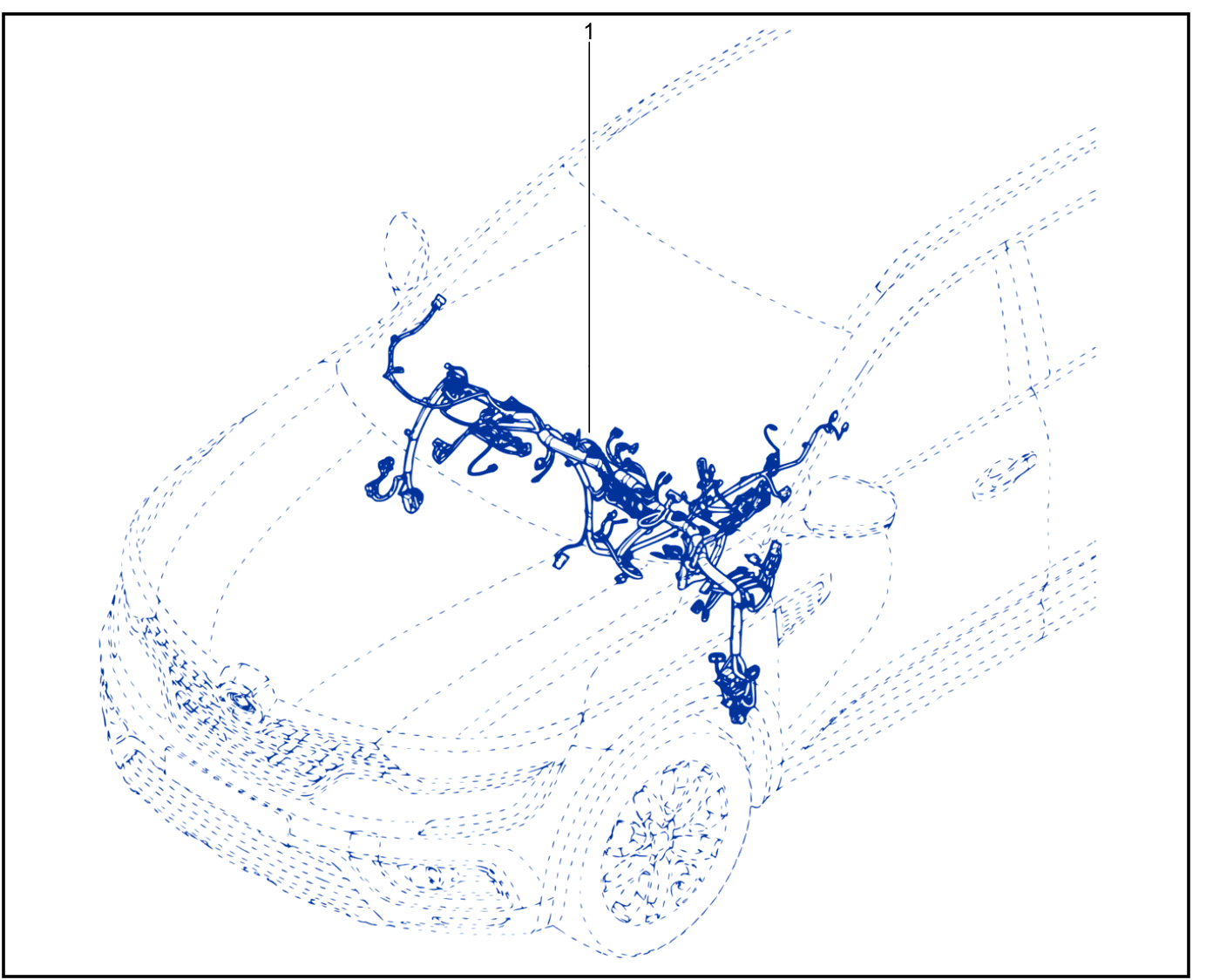 Wiring - Passenger Compartment Components - 01096327