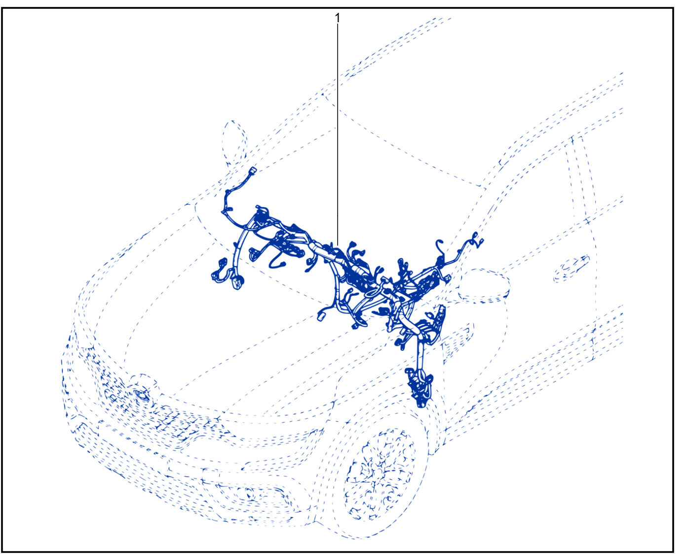 Wiring - Passenger Compartment Components - 01096328