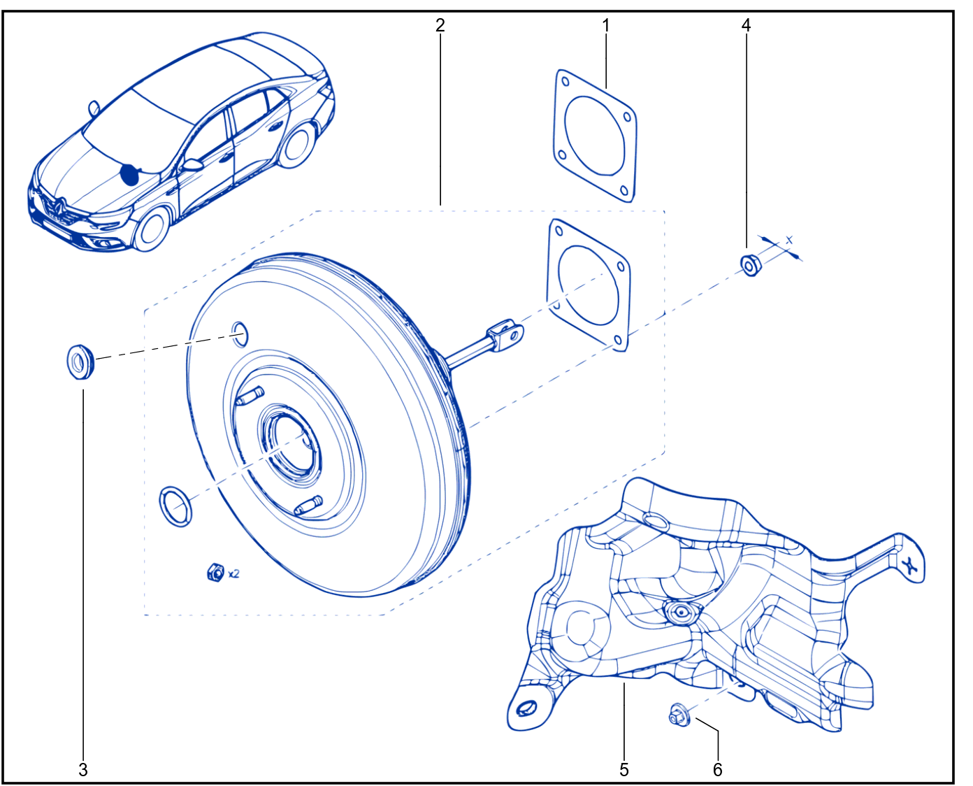 Braking Assistance - 01096337
