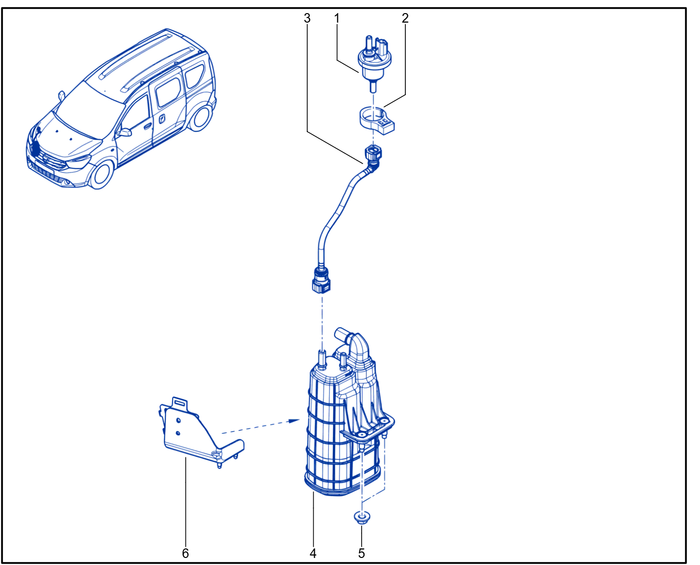 Fuel Vapour Recirculation - 01096344