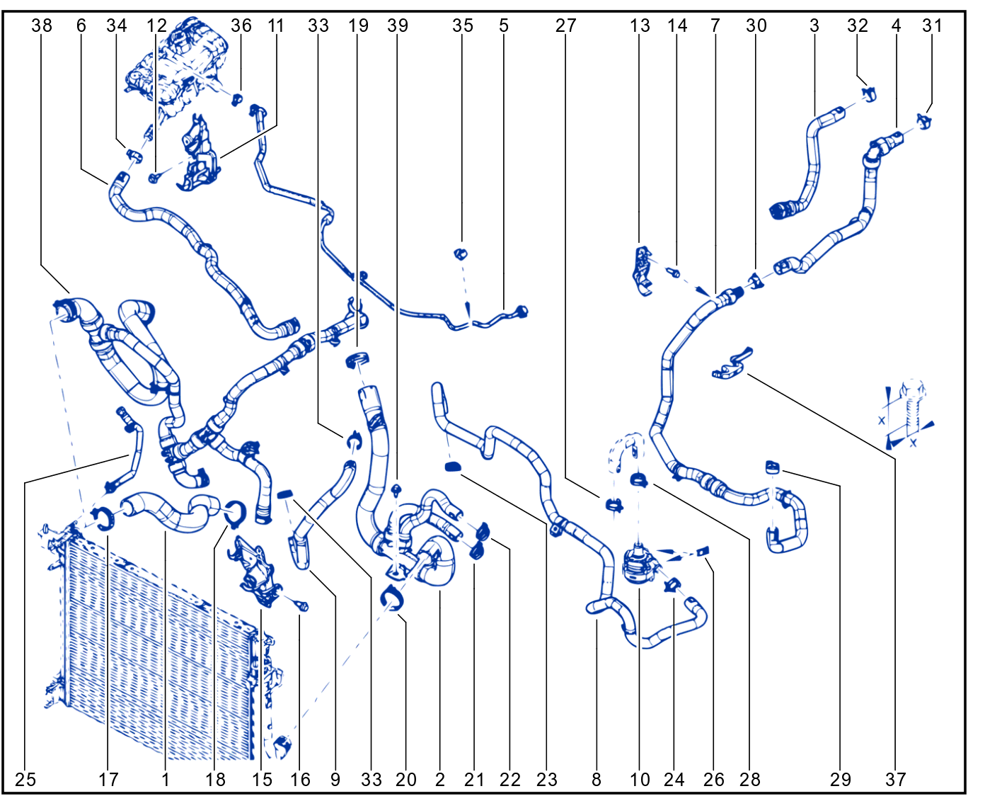 Coolant Circuit - 01096600