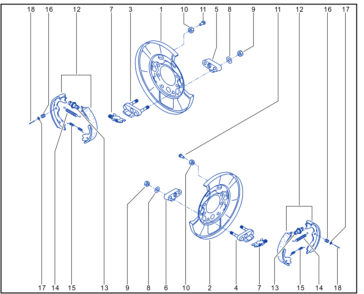 Rear Brake - 01096609