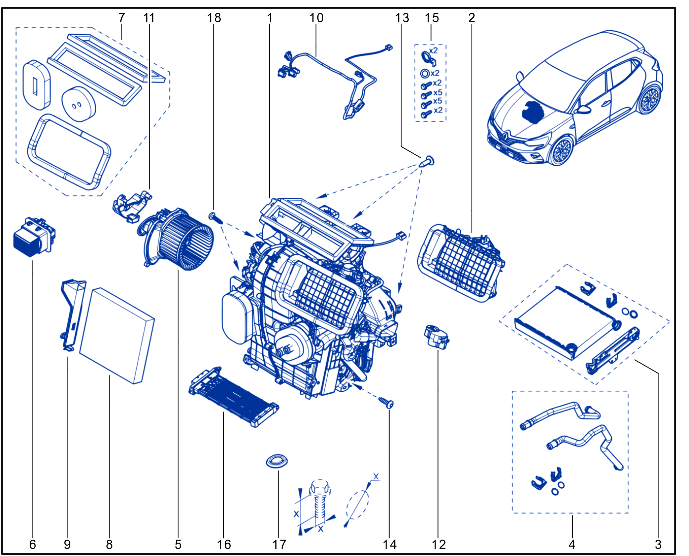 Passenger Compartment Filter - 01096625