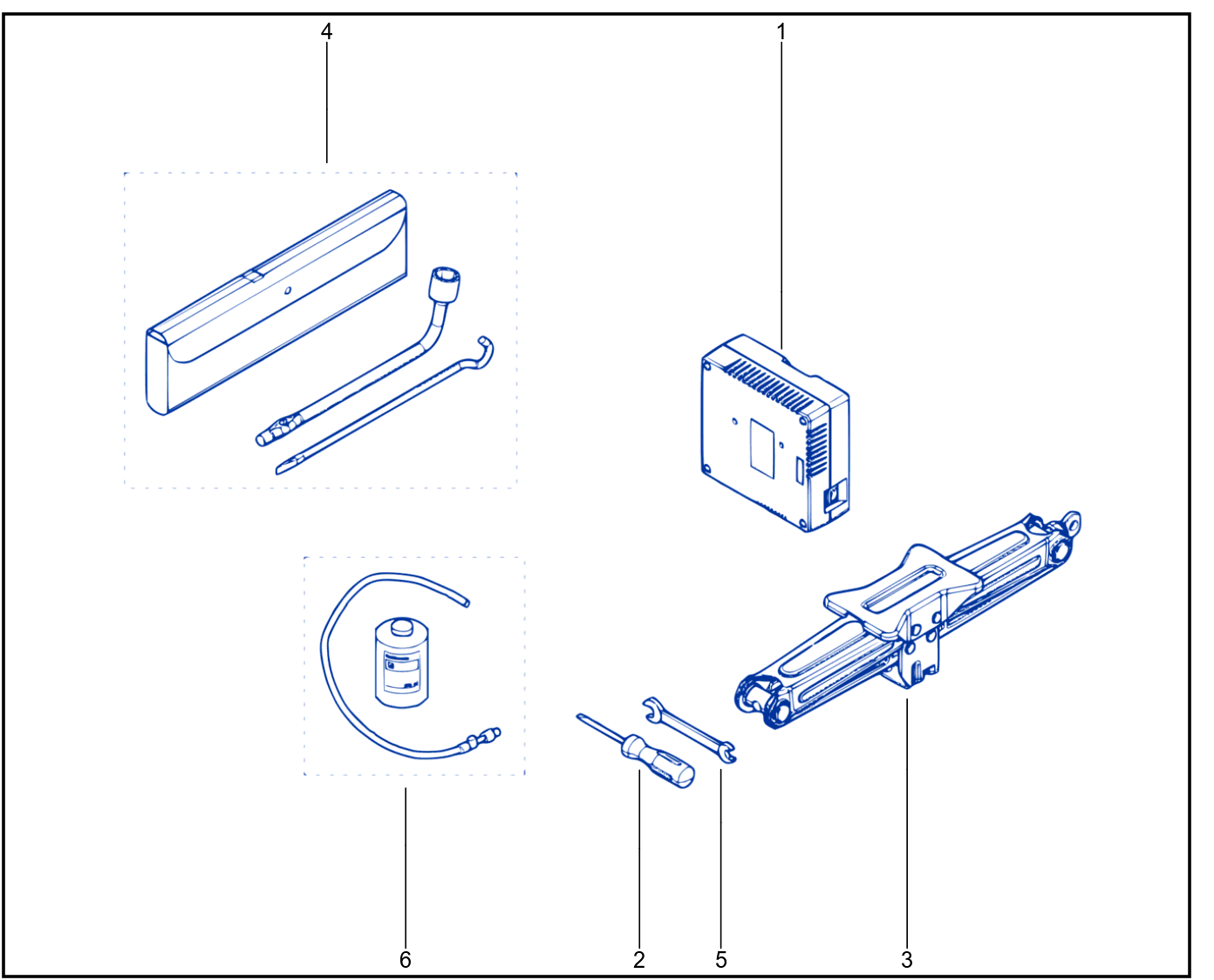 Jack And Anti-Puncture System - 01096650