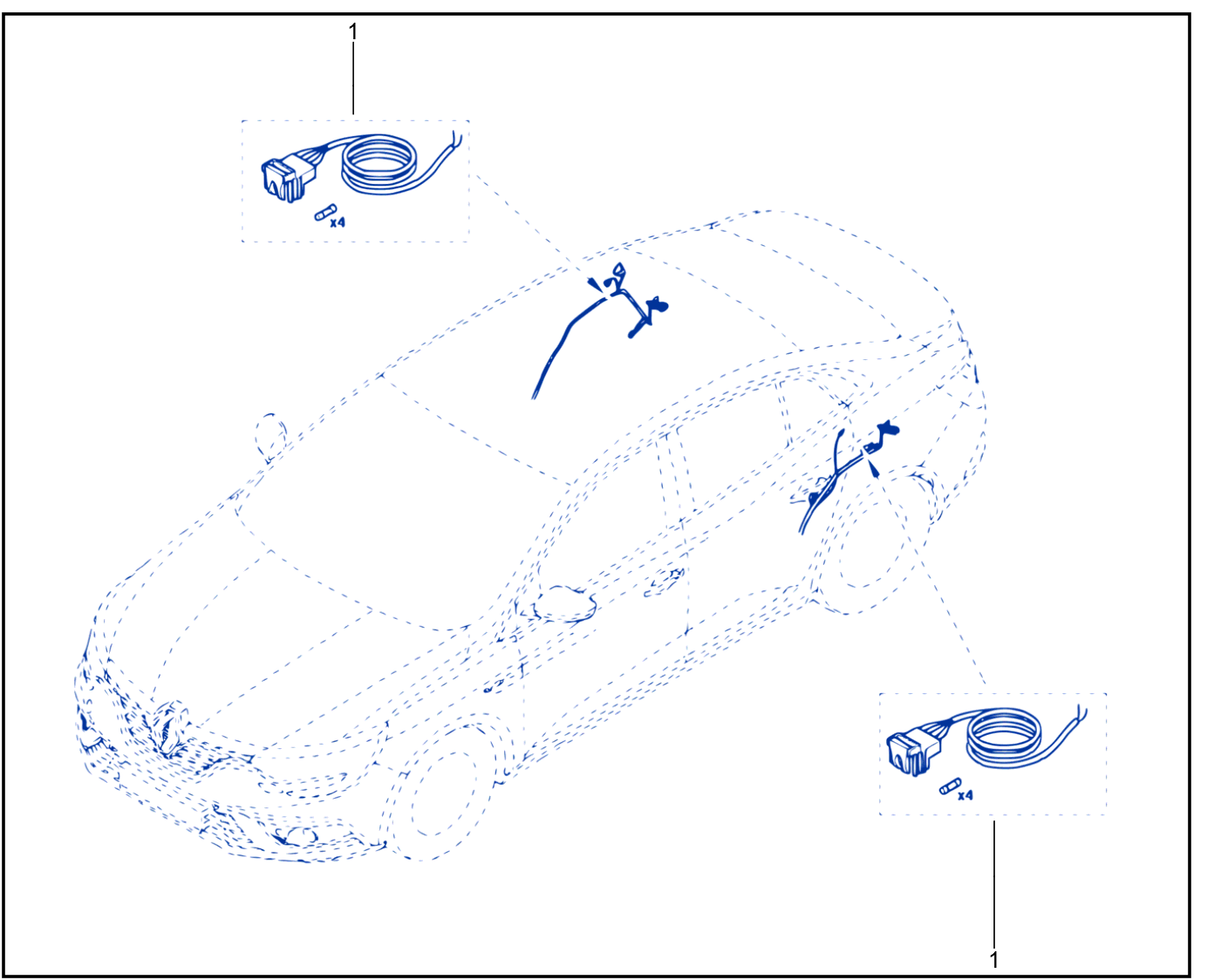 Wiring - Passenger Compartment Components - 01096677