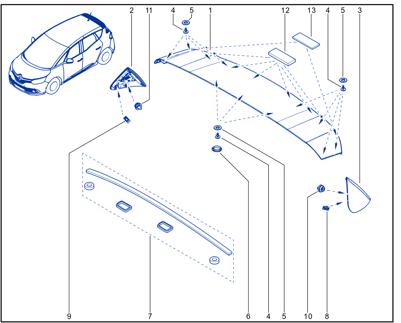 Aerodynamic Component - Side Step - 01096707