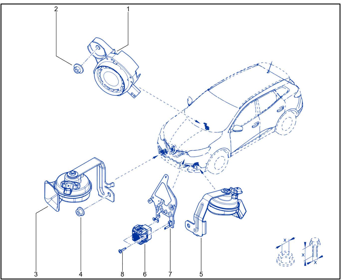 Audible Warning - 01096759