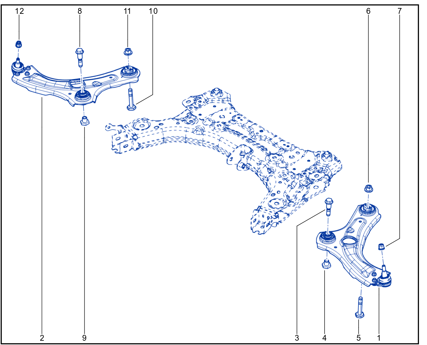 Front Axle Component - 01096762