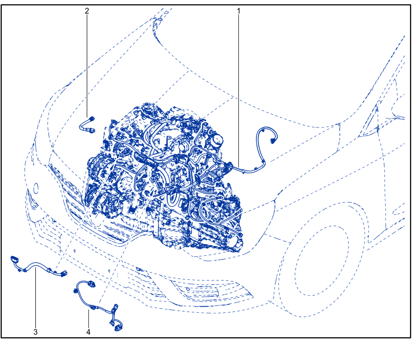 Wiring - Engine Components - 01096764