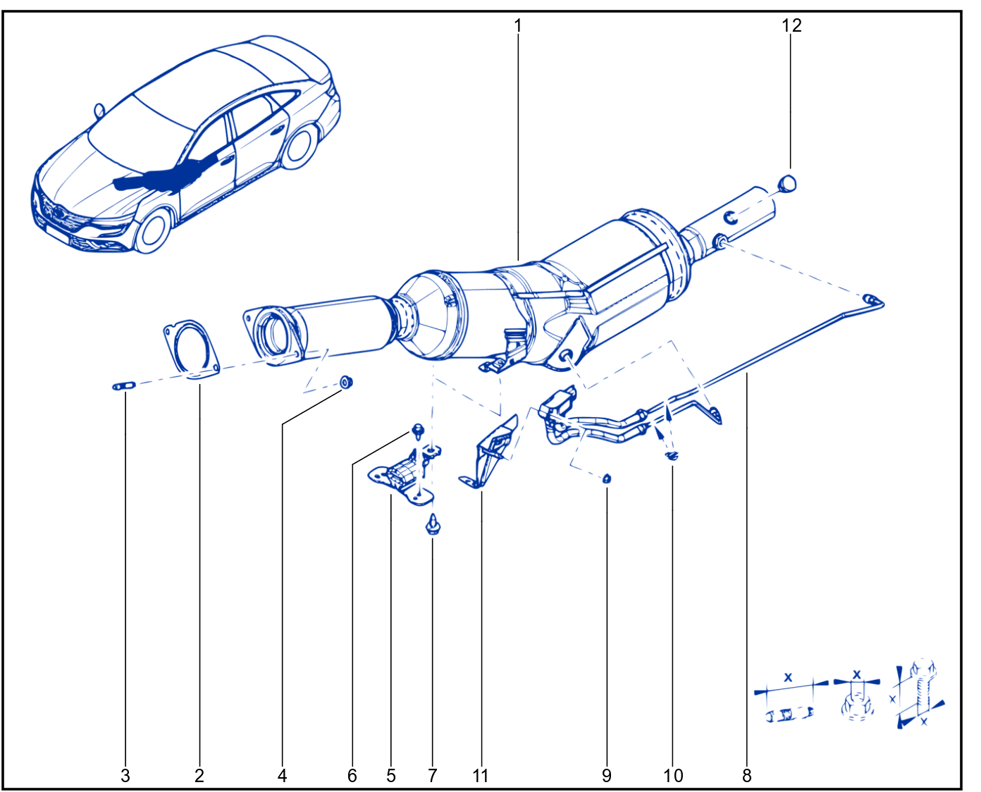 Exhaust Pipe - 01096854