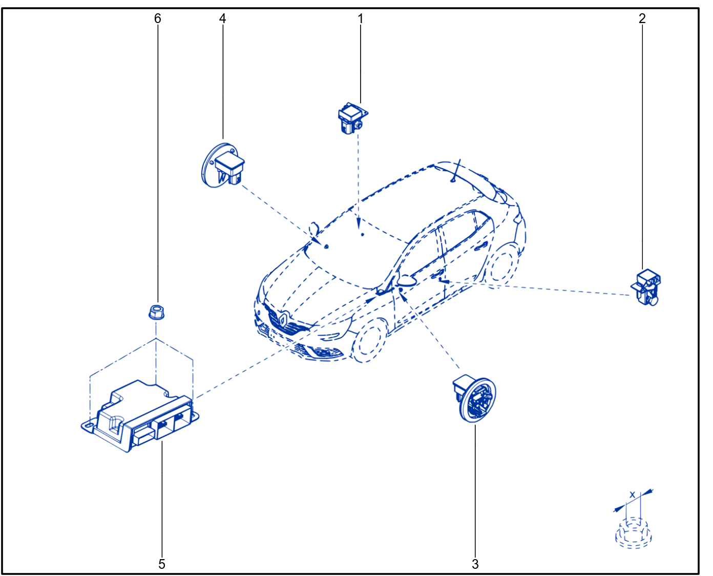 Airbag - Roll-Hoop - 01096865