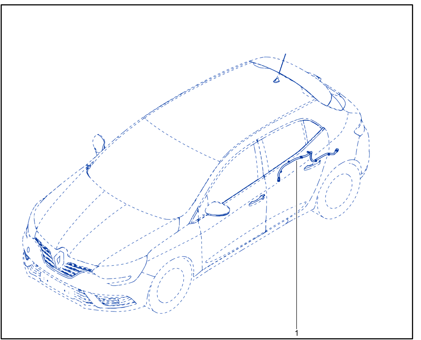 Wiring - Front End Panel Components - 01097153