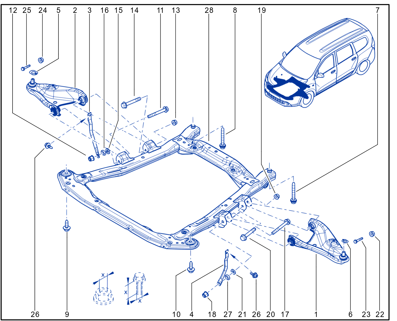 Front Axle Component - 01097169